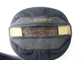 WWII U.S. Navy Flat Cap Great condition  