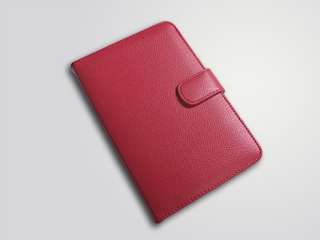 Brand New Synthetic Leather Case Cover For  Kindle 3 Red Color