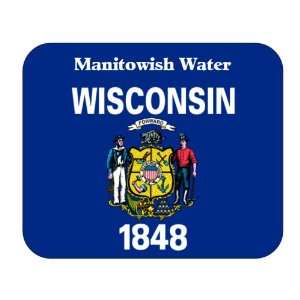  US State Flag   Manitowish Water, Wisconsin (WI) Mouse Pad 