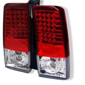  2003 2006 Scion XB Red/Clear SR LED Tail Lights 