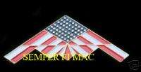   STEALTH BOMBER B2 USA FLAG PIN US AIR FORCE AFB ROSE PARADE AIRSHOW