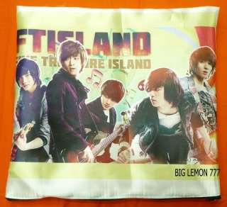 FT ISLAND Photo Cushion Pillow Cover /Pillowcase Satin Q2  