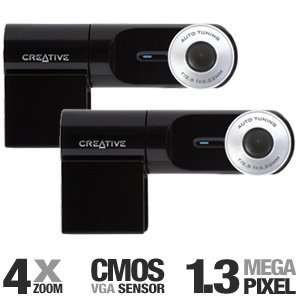    Creative Labs 2 Pack Creative Live Cam NB Pro Electronics