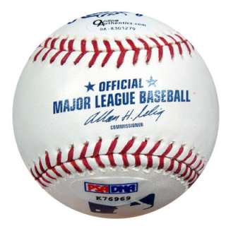 Sandy Koufax Autographed Signed MLB Baseball Cy Young 63 65 66 PSA/DNA 