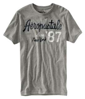 Aeropostale mens Since 87 New York graphic t shirt   Style # 3770 