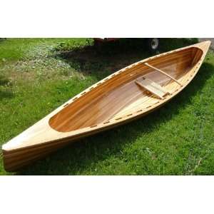  We Lassie   Solo Ceder Strip Canoe   North Shore Paddle 