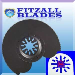 Fitzall Blades Flush Half Moon Saw Universal Replacement Oscillating 