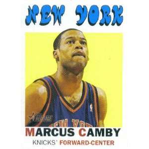  2000 01 Topps Heritage #186 Marcus Camby Sports 