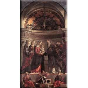  of Jesus in the Temple 8x16 Streched Canvas Art by Carpaccio, Vittore