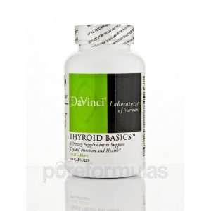  Thyroid Basics 120 Vegetarian Capsules by DaVinci Labs 