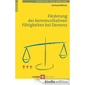 Förderung der kommunikativen Fähigkeiten bei Demenz (German Edition 