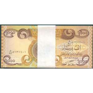  100,000 Iraqi Dinar 100 X 1,000 