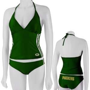    Green Bay Packers Womens Tankini Swimsuit