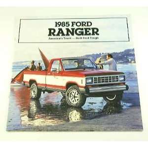  1985 85 Ford RANGER Pickup Truck BROCHURE XLS XL XLT 