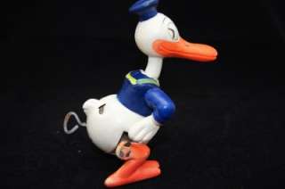 1930s DONALD DUCK LONG BILLED CELLULOID WADDLER WITH BOX ALL ORIGINAL 