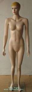New! 59H Fleshtone Female Mannequin Torso Form S17  