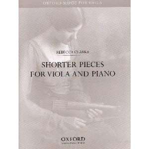   Pieces for Viola and Piano   Oxford University Press Publication