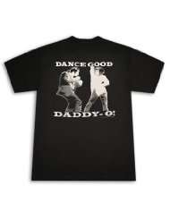 Pulp Fiction Dance Good Daddy O Black Graphic Tee Shirt