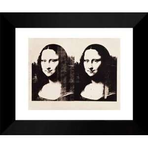  Andy Warhol Framed Pop Art 15x18 Double Mona Lisa, 1963 