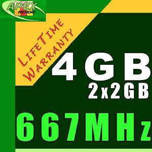 4GB RAM Computer Memory for DELL VOSTRO A180 A840 A860  