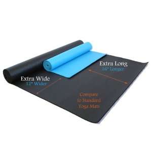 Extra Wide, Extra Long Yoga Mat:  Sports & Outdoors