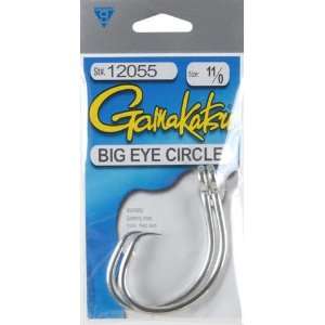  Gamakatsu   Big Eye Circle Hook 1 1/0: Sports & Outdoors