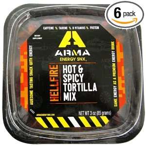 Arma Energy Snx Hot and Spicy Tortilla Mix in Tub, Hellfire, 3 Ounce 