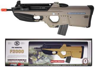   Herstal F2000 AEG Rifle 530FPS Metal Gear Box Electric Airsoft  