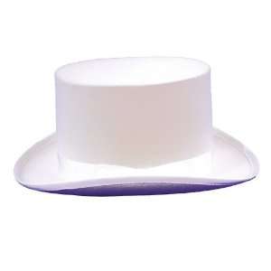  Top Hat Felt White Medium