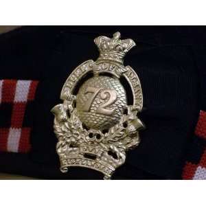  British 72nd Regiment Cap Badge 