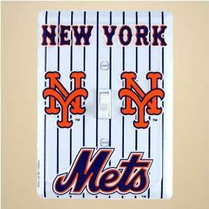  New York Mets White Switch Plate Cover