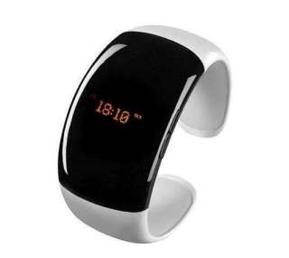 Fashion Bluetooth Bracelet Vibrating LCD Caller ID Alert Anti Loss 