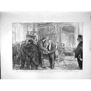 1899 ROUVIER LOUBET PRESIDENT FRANCE DUKE CONNAUGHT DAM  