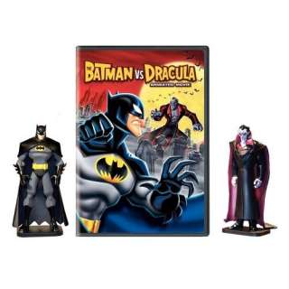 Batman vs. Dracula with Figurines DVD New  