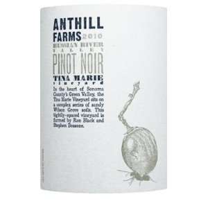  2010 Anthill Farms Pinot Noir Russian River Valley Tina 