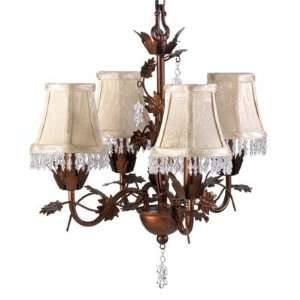 French Chateau Rue St Pierre Hanging Chandelier Lamp