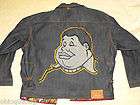 Mens Platinum Fubu Fat Albert Denim Jacket XXL, Jeans 38X35 & T Shirt