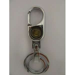   : Buick Logo Chrome Key Chain Two Key Rings And Carabiner: Automotive