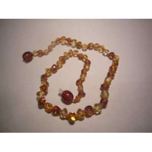 Baltic Amber Baby Teething Necklace   Honey One x One w 