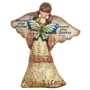   Angel Life Figurine Embrace Your Journey Blessings With Wings 19648