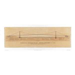  Verrazano Narrows Bridge by Craig Holmes   13 x 38 inches 