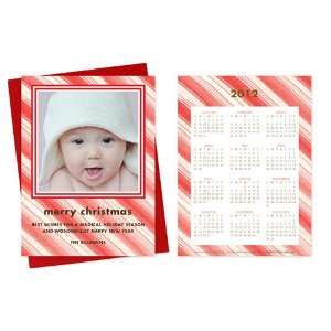  Watercolor Peppermint   Personalized Holiday Cards Health 