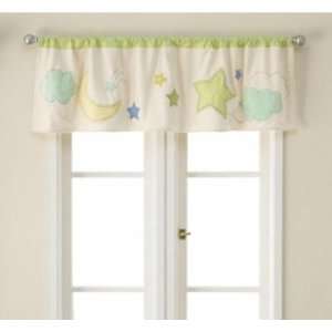    Too Good Dreamtime Window Valance by Jenny McCarthy White Baby
