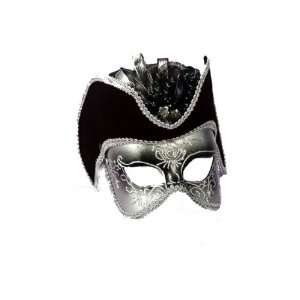  Venetian Mask Silver Adult Electronics