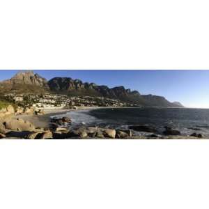Camps Bay with the Twelve Apostles in the Background, Western Cape 
