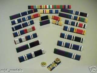   Ribbon Bars, Dress Regulation Miniatures and all things medally