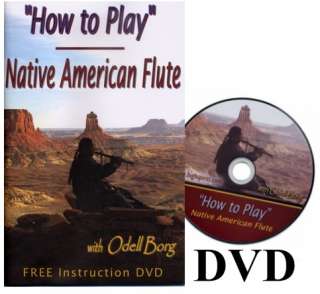 Native American Style Flute Double Drone D  