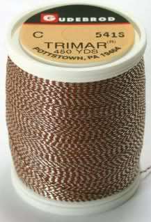   Rod Building Thread Brown & Silver Size C #541S Pro Spool  