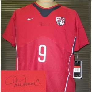  Mia Hamm Team USA Nike Red Soccer Jersey Autographed 