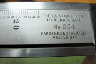 Starrett Master Vernier 20 Height Gage, Catalog # 254, Click to view 